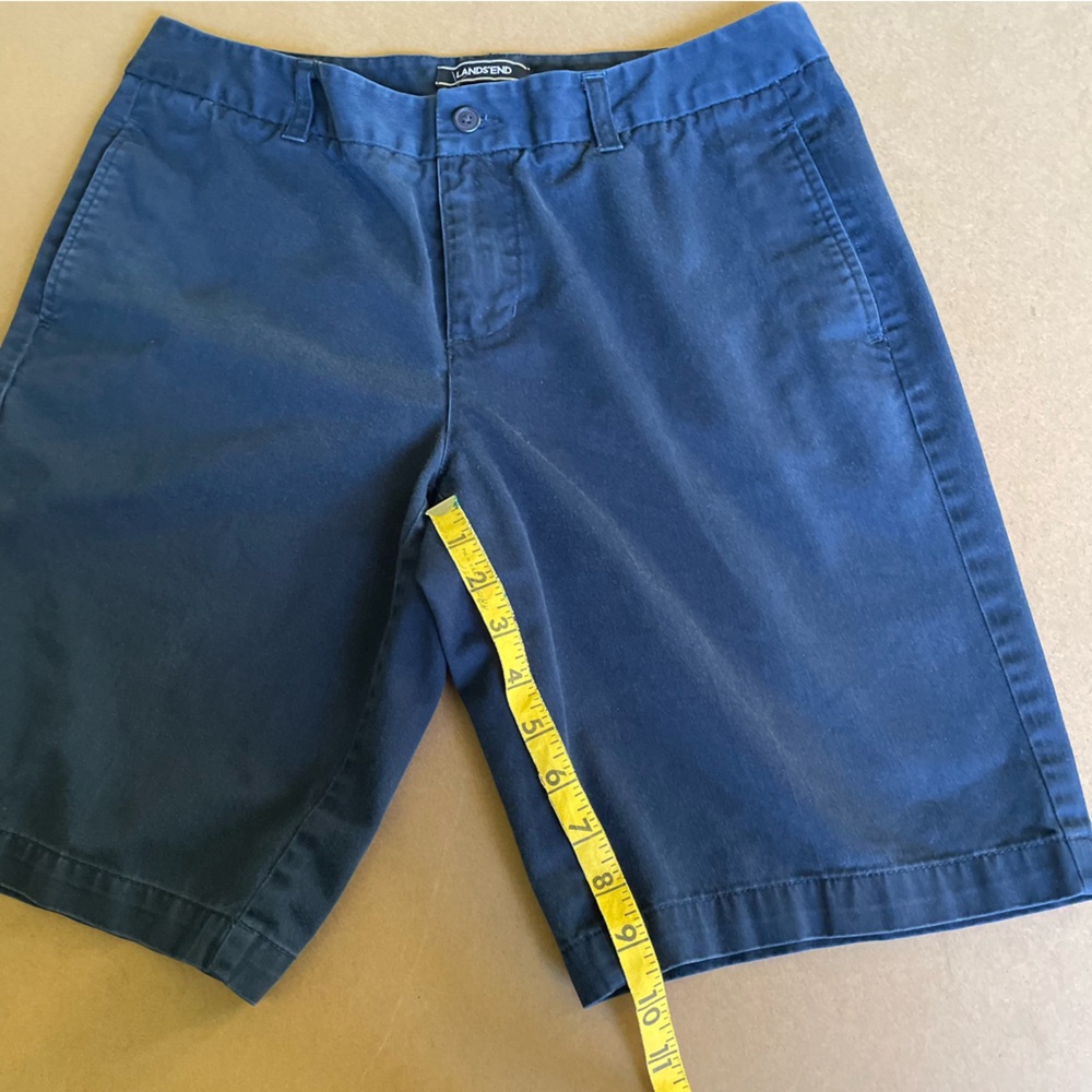 Lands’ End Navy Blue Shorts - Picture 3 of 7